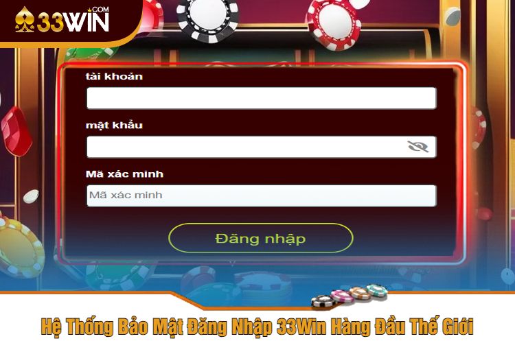 Hệ Thống Bảo Mật Đăng Nhập 33Win Hàng Đầu Thế Giới